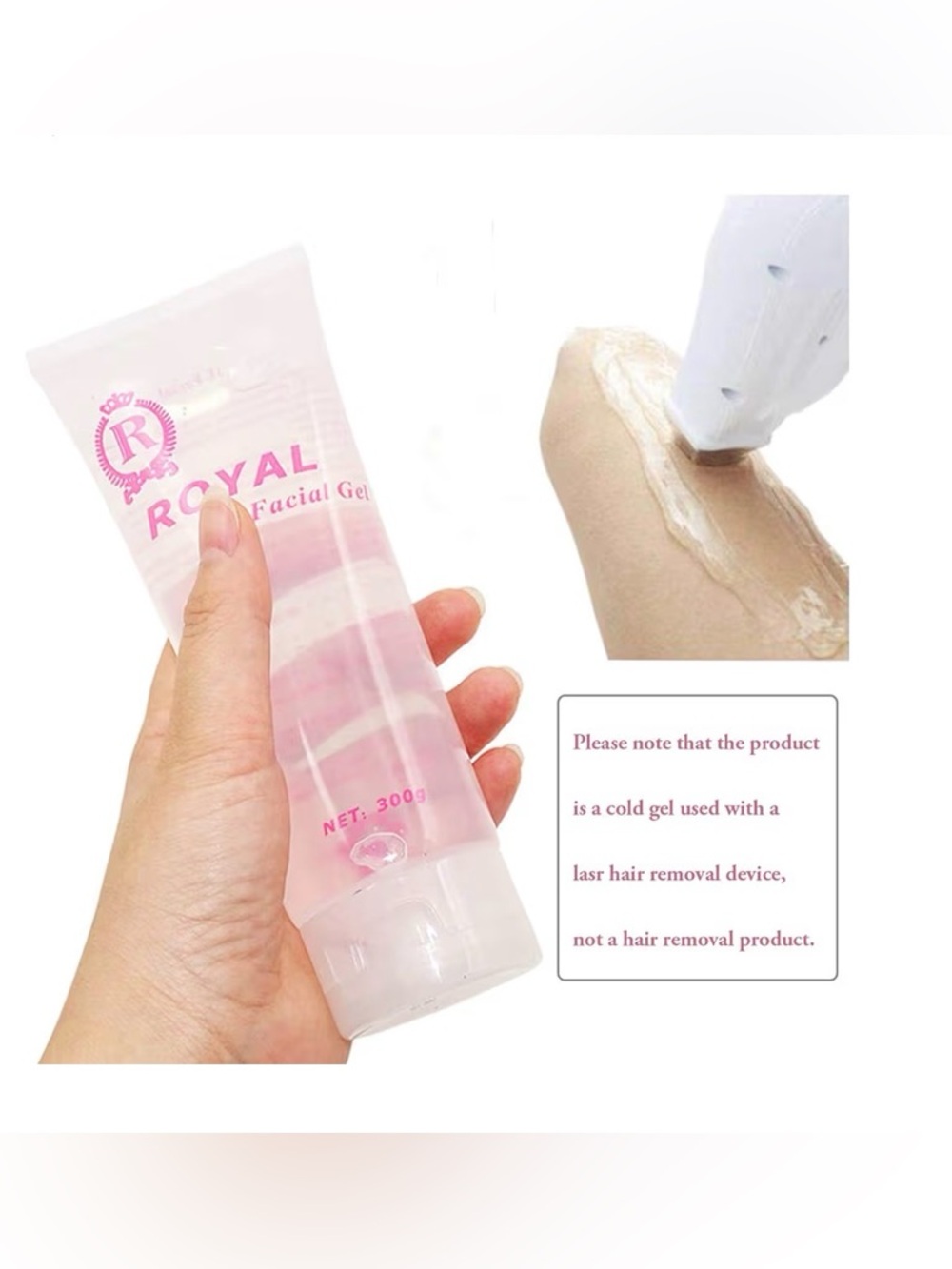 New! Cooling Gel for use with Laser Hair Removal Device and RF Facial Machines - Picture 2 of 8